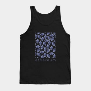 Ethereum (ETH) Logo HODL Pattern Tank Top